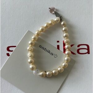 Sabika pearl stretch bracelet